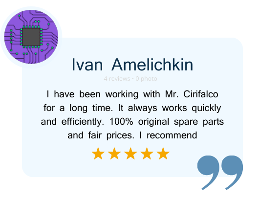 Verified customer reviews from Google Verified Google reviews from international B2B customers of Cirifalco Group